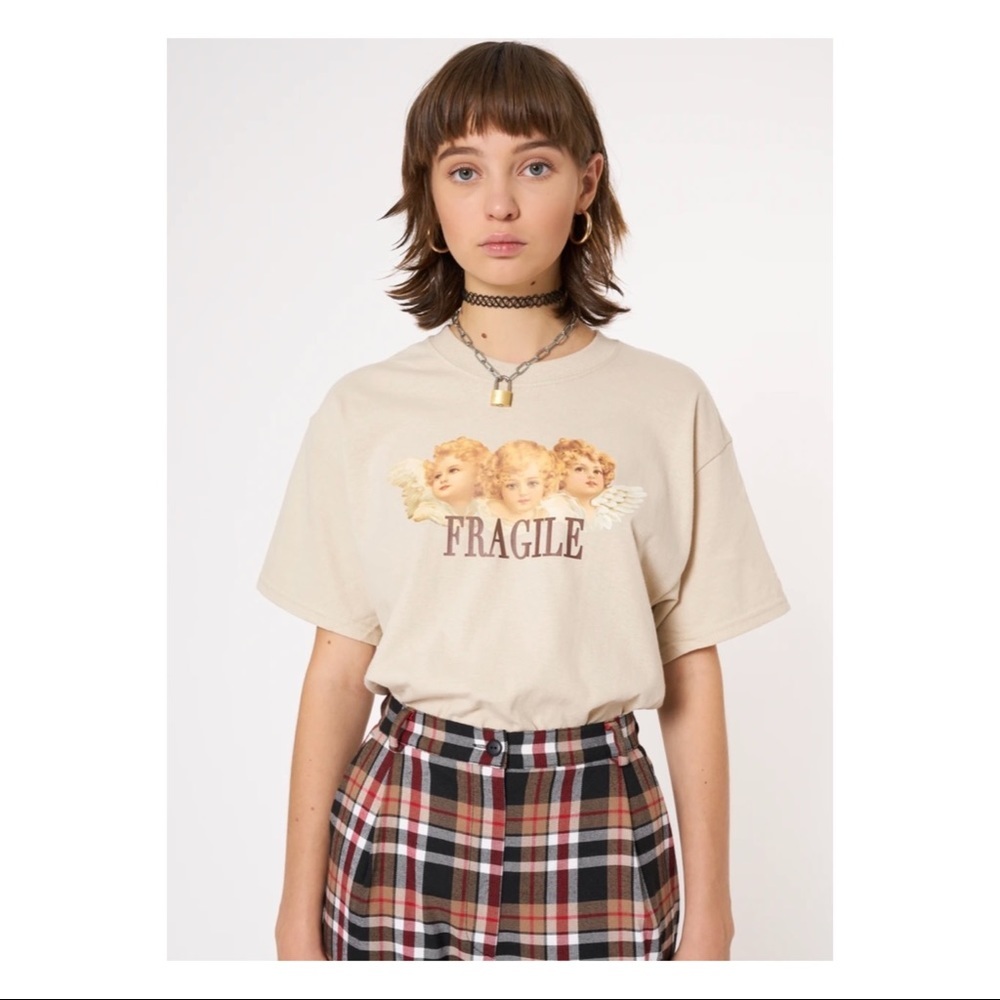 ♥︎ Minga London Fragile Angels T-Shirt ♥︎